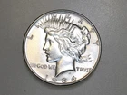 1934 $1 PEACE SILVER ONE DOLLAR GEM BU