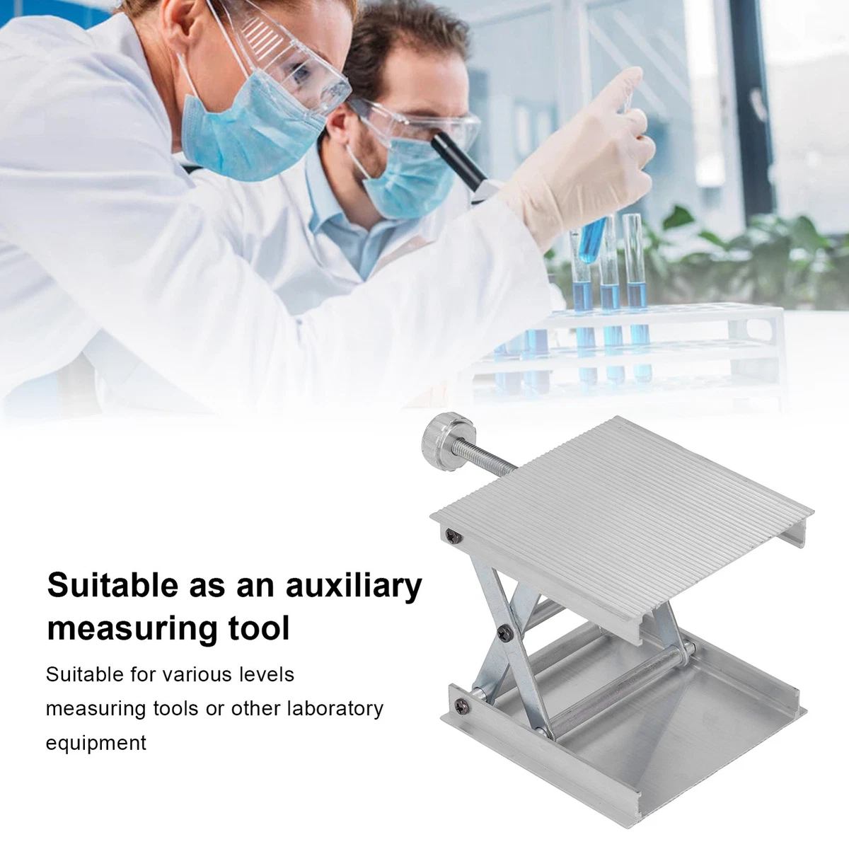 Laboratory Lifting Platform Sturdy Adjustable Lift For Measuring Tools