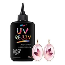 UV Resin 500g Transparent Glue for UV Curing - 2 Count