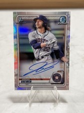 2020 Bowman Chrome Prospect Autograph Jordan Brewer #CPA-JBR Refractor /499 (RC)