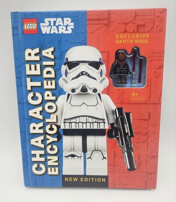 LEGO Star Wars Character Encyclopedia Darth Maul + LEGO A Visual History 2020  