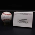 Mickey Mantle/Ted Williams +2 Signed Rawlings Baseball Auto UD COA ZJ22502