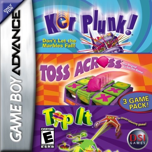 Kerplunk / Toss Across / Tip It - Game Boy Advance [CARTRIDGE ONLY]