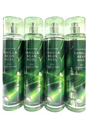 4 bath body works vanilla bean noel fine fragrance mist 8oz