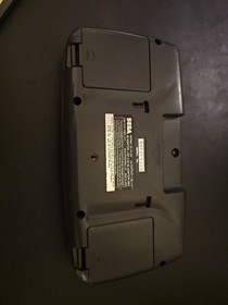 SEGA Game Gear Re-capped  With New Glass Screen Cover  Black