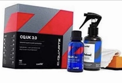 CARPRO CQUARTZ UK 3.0_50ml Kit w/Reload - Ceramic Coating, Quartz Nanotechnology