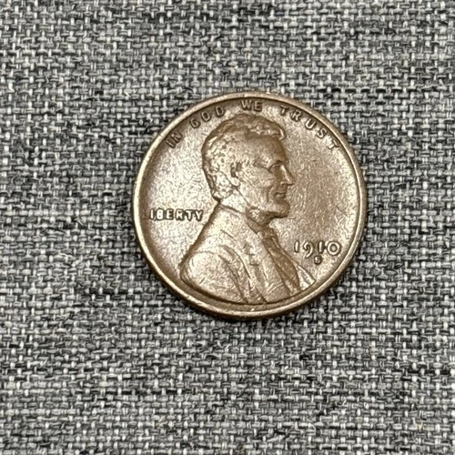 1910-S Lincoln Wheat Cent — photo from the most recent tracked eBay sale