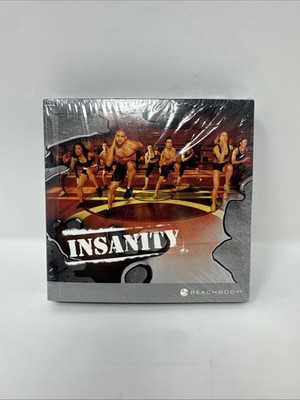Insanity Beach Body 10 DVD Set New in Shrink Wrap 