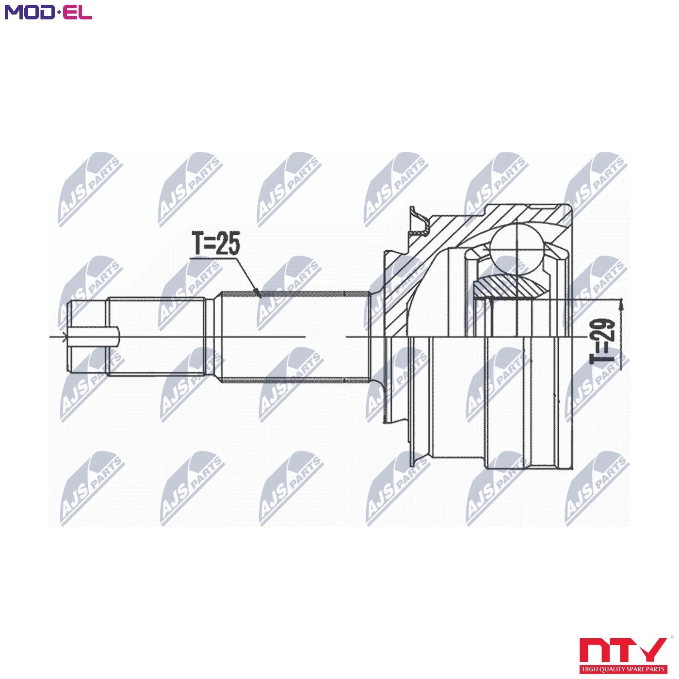 Fits NTY NPZ-DW-033 OUTER CV JOINT ⭐UK Stock⭐ - Image 9