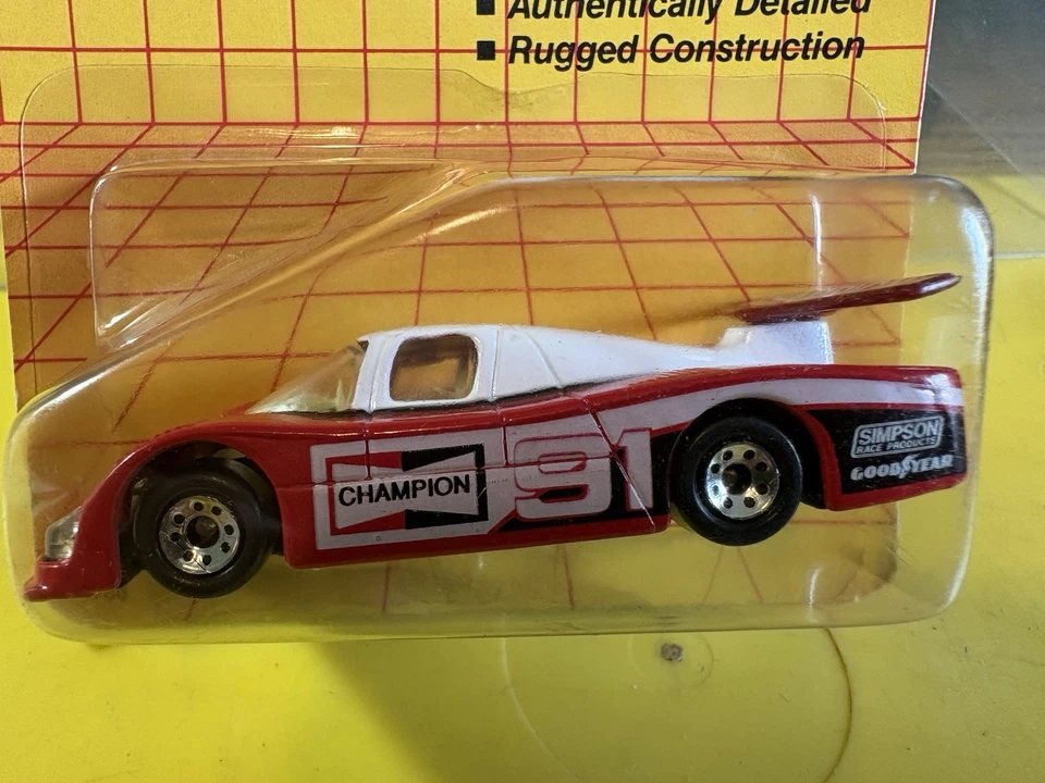 1993 Matchbox Sauber Group C Racer MB66 - New Color NIP HTF CHAMPION-GOODYEAR - Image 2 of 4