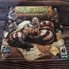 Sheriff of Nottingham Board Game Arcane Wonders Nice Clean Complete