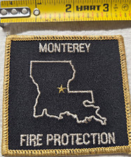 Monterey Fire Protection Embroidered Patch, F...