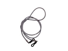 Glasses Strap Real Leather Light Gray
