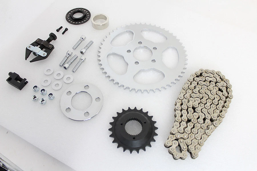 Kit de transmisión por cadena trasera York Softail para Harley Davidson Foto 3 de 4