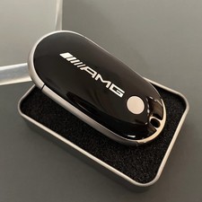 AMG Emblem Logo Schlüssel-Abdeckung Glanzschwarz Für Mercedes-Benz Autoschlüssel AMG Emblem Logo Schlüssel-Abdeckung Glanzschwarz Für Mercedes-Benz Autoschlüssel