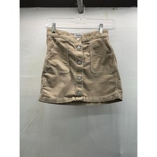 Girls L 10-12 old navy button down corduroy skirt