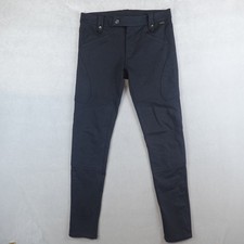 POLO Ralph Lauren Pants Womens 8 Black Moto Equestrian Ankle Slit