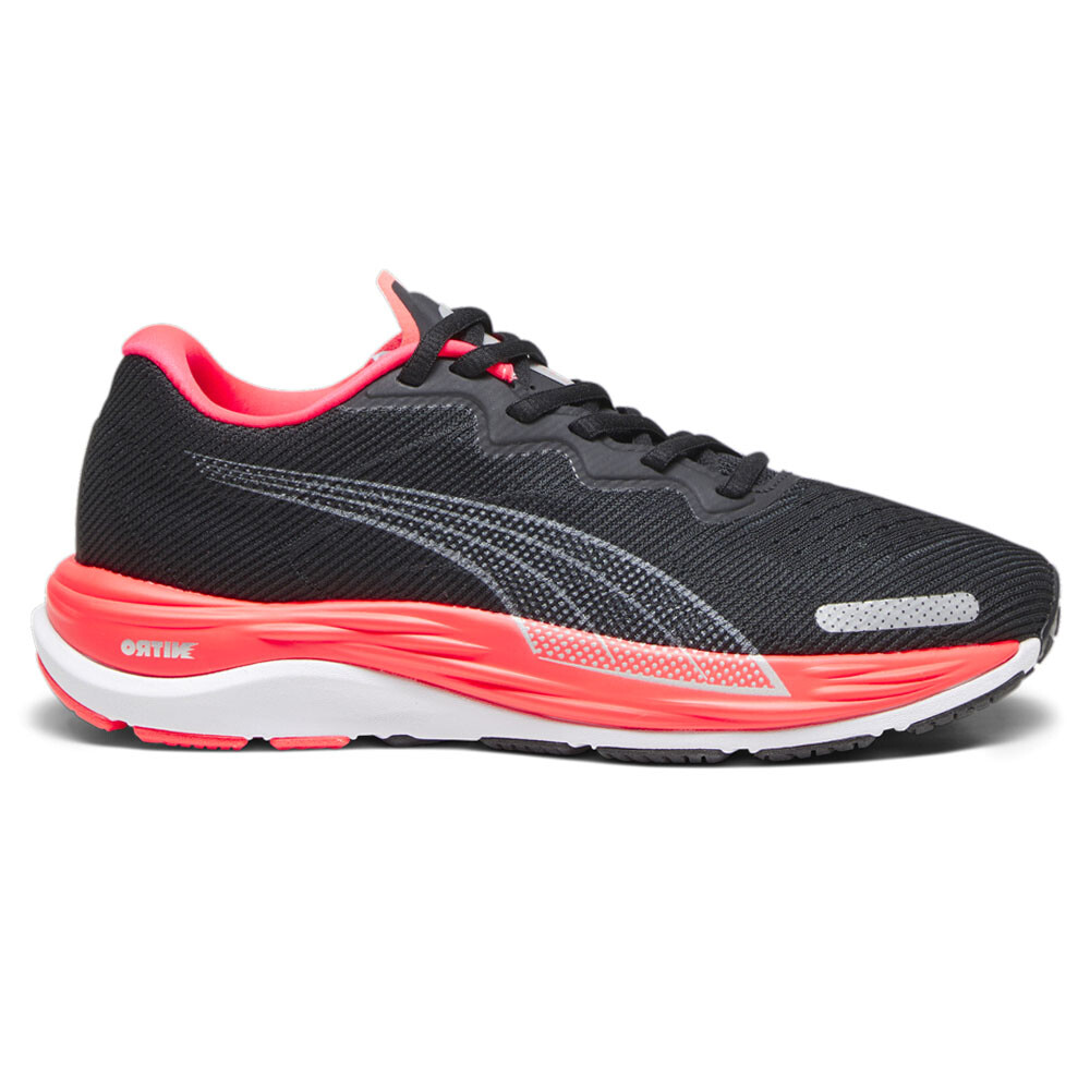 Женские черные кроссовки для бега Puma Velocity Nitro 2 Спортивная обувь 37626219