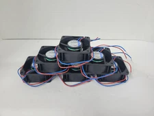 LOT of 6 - Ebm-Papst 614NGML 24V DC 50mA 1,2W Fan w/ Wire Leads
