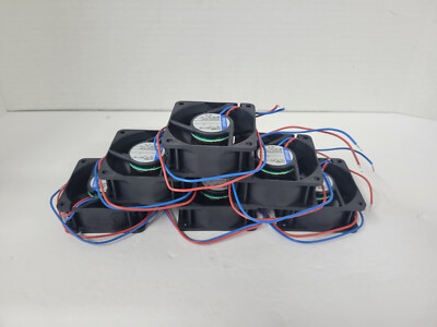 LOT of 6 - Ebm-Papst 614NGML 24V DC 50mA 1,2W Fan w/ Wire Leads