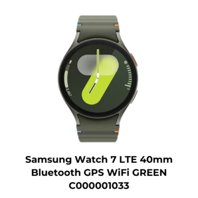 Samsung Watch 7 LTE 40mm Bluetooth GPS WiFi GREEN C000001033 | eBay