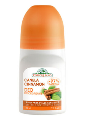 Corpore Sano Deo 97% Natural for Sensitive Skin Aloe/Rosemary/Cinnamon Roll on