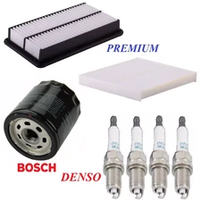 Tune Up Kit Air Cabin Oil Filters Spark Plugs For MAZDA CX-7 L4 2.3L 2010-2012