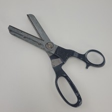 Vintage PINKING SHEARS CORP. New York City Model A Heavy Duty Pinking Shears