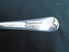 Vintage Mappin and Webb EPNS A1 Fork Paramount Theatres Branded