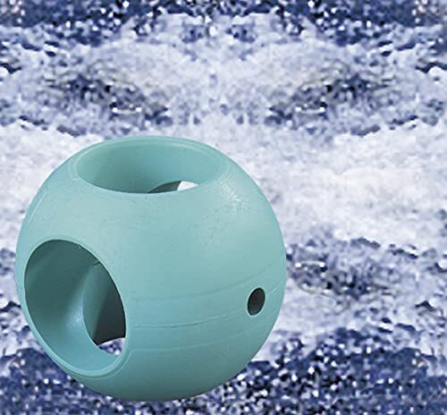 Set di 2 palline magiche in gomma, 6 x 6 x 6 cm, colore: verde