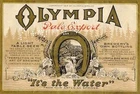 Olympia Washington It's The Water Beer Label Brewery Vintage Large Steel Sign