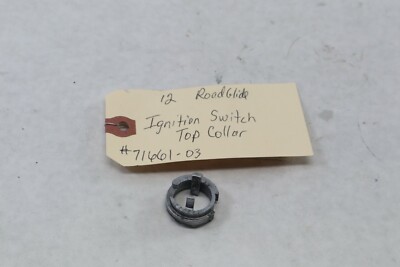 OEM Harley Davidson Ignition Switch Top Collar 2012 Roadglide Blue
