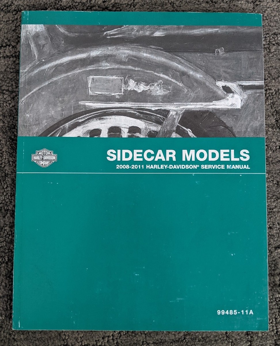 2008-2011 HARLEY DAVIDSON MOTORCYCLE SERVICE MANUAL FOR SIDECAR 