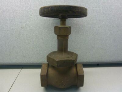 CRANE CAT # 438 2'' BRONZE GATE VALVE 300 CWP    (20991)