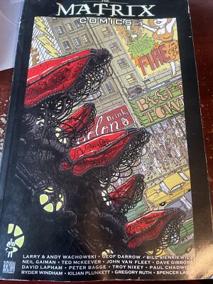 MATRIX COMICS, VOL. 1 by Andy Wachowski & Larry Wachowski- First Edition