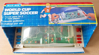 Blue Box - World Cup Super Soccer - Boxed - Domed 2+ Player Football Game