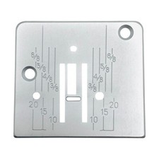 Stichplatte, Nadelplatte für Elna, Janome, W6, Privileg, Nähmaschine - SW11603