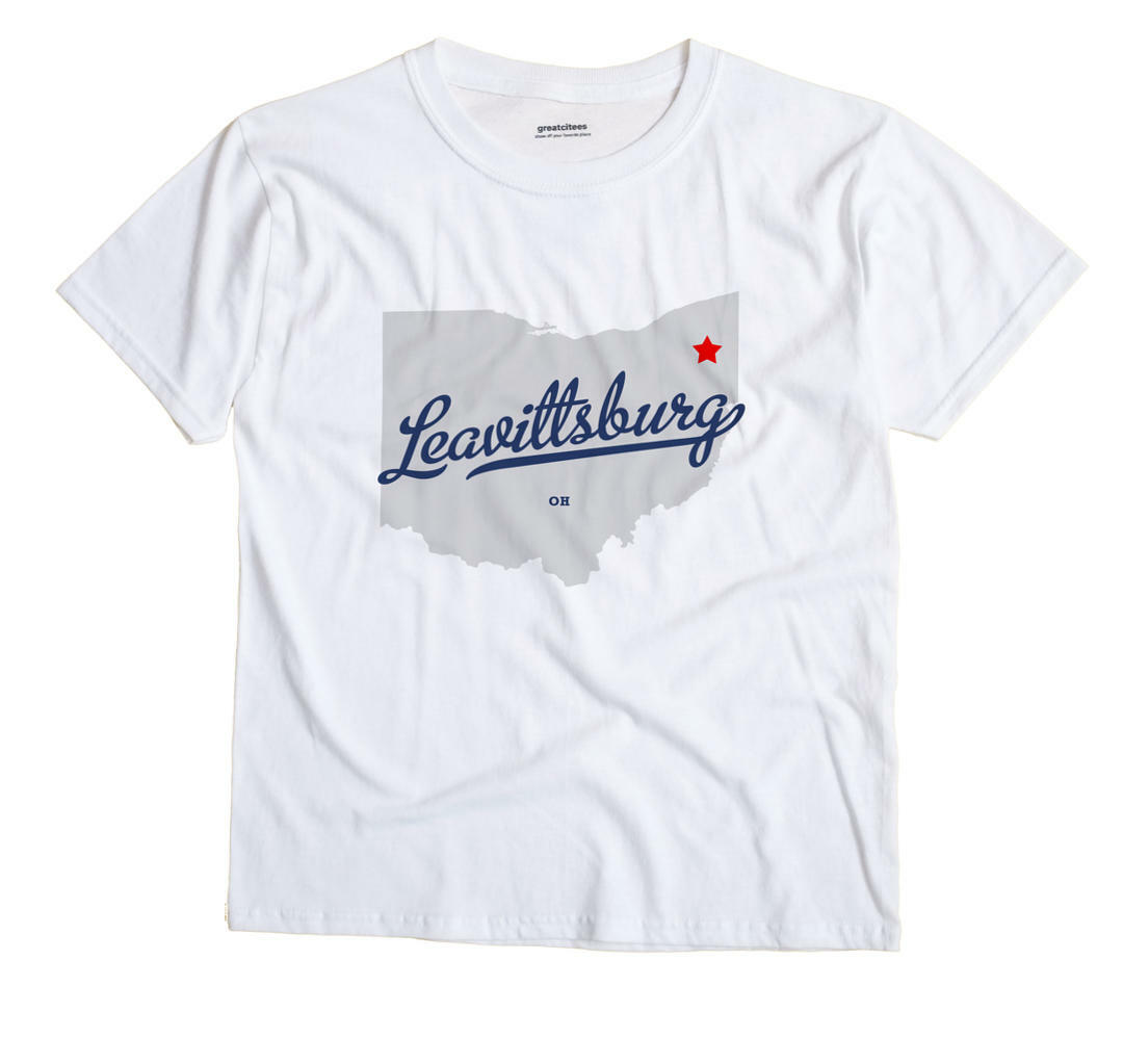 Leavittsburg Ohio OH TShirt MAP eBay