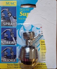 Whedon Super Spray Dual Thread Chrome Swivel Sprayrator