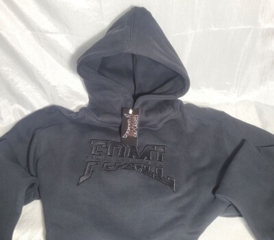 FOML Fruits of My Labor Men's 3D Embroidered Stitch Logo Hoodie