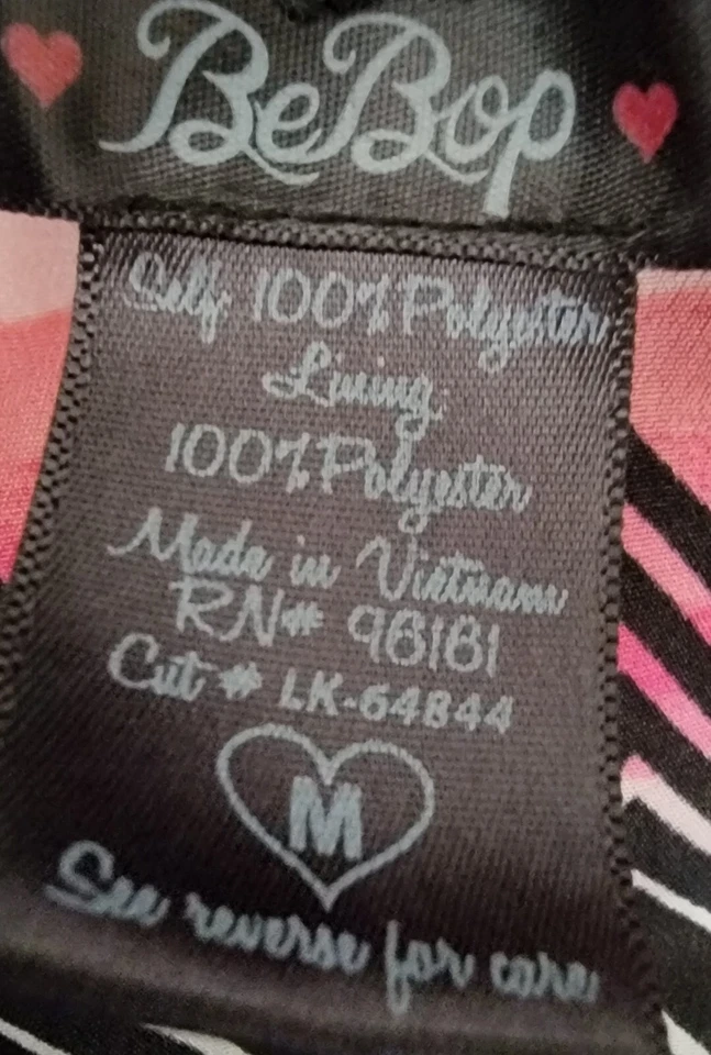 Vestido sin mangas BeBop para mujer talla M mediano multicolor a rayas Foto 2 de 4