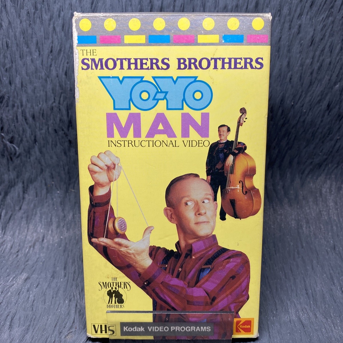 The Smothers Brothers Yo-Yo Man Instructional VHS 1988 Tape Kodak