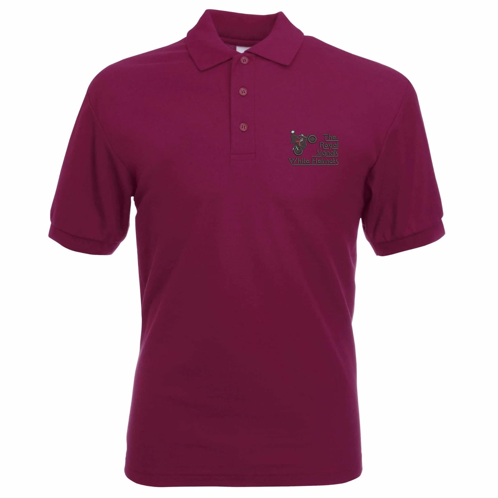 OFFICIAL Royal Signals White Helmets embroidered Polo Shirt
Opens in a new window or tab