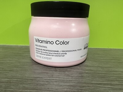 L OREAL PROFESSIONAL SERIE EXPERT VITAMINO COLOR RESVERATROL MASQUE 500ML RP$100