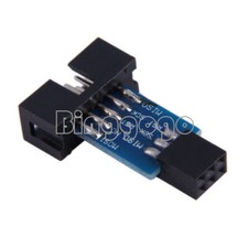 2PCS X 10 Pin to Standard 6 Pin Adapter Board For ATMEL AVRISP USBASP STK500