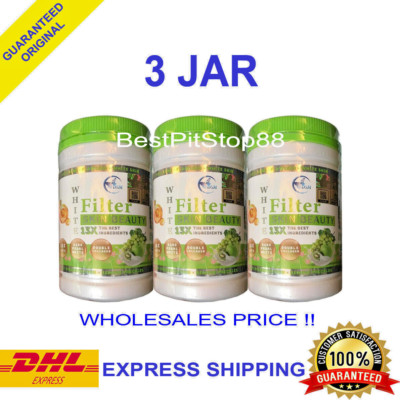 3 X Phyto Filter White Skin 13X Collagen Whitening Anti Acne Skin DHL Express