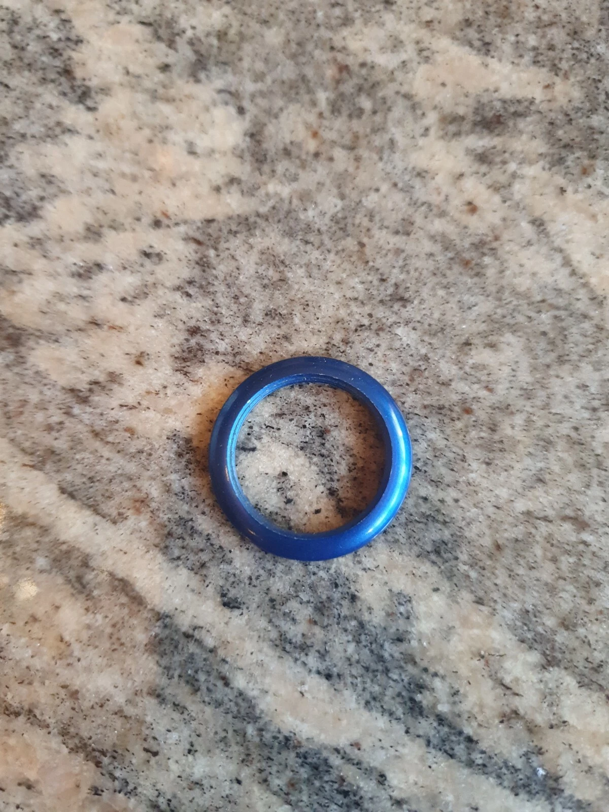 Véritable lunette de montre Gucci 1100L/1200L en métal bleu authentique 