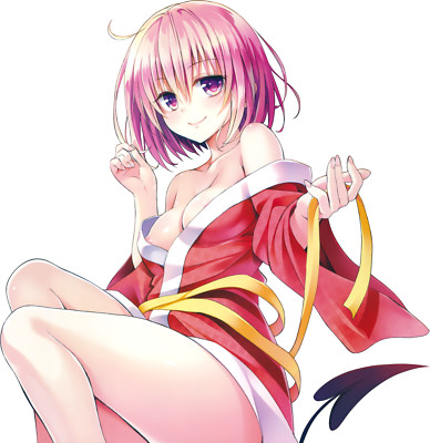 Momo Velia Deviluke To Love-Ru Waifu Anime Sticker 6'' Car Decal Weatherproof