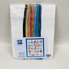 2002 Colorful Sampler Counted Cross Stitch Kit Vervaco NIP 31.176