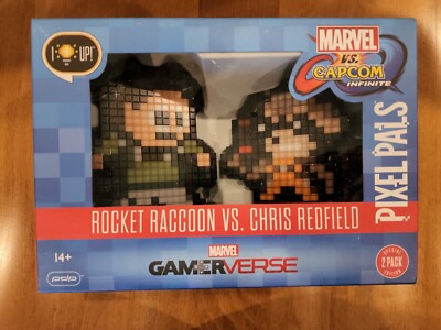 Marvel vs. Capcom Infinite Rocket Raccoon vs. Chris Redfield Pixel Pals
